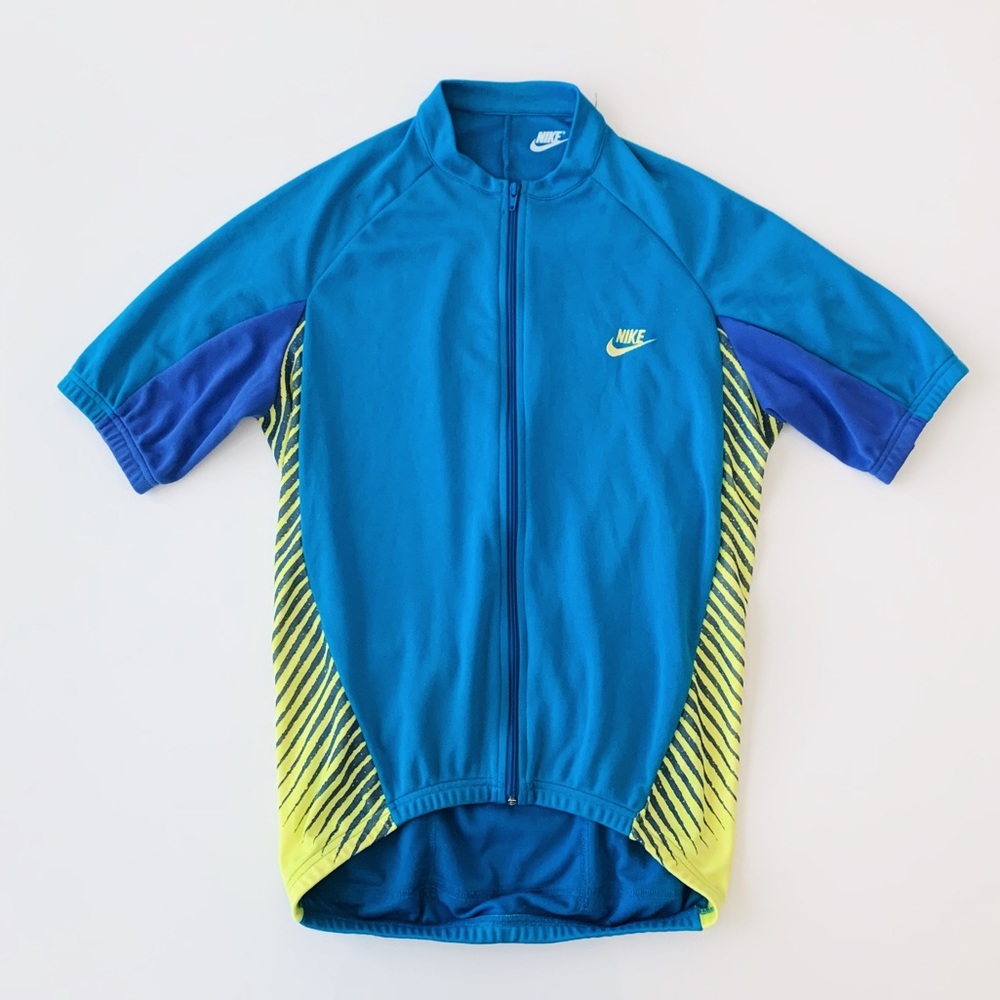 Vintage 90s Nike Cyclist Biker Jacket Top - Size M